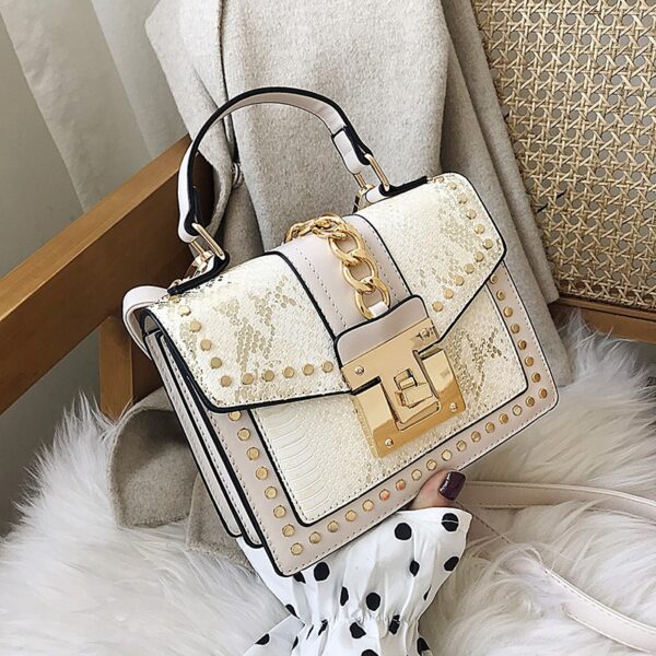 Wholesale Factory Customised Handbags Ladies Tote Bags New Designer PU Leather Women's Crossbody Bags with Belt Handle - Image 4