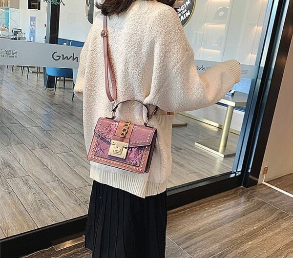 Wholesale Factory Customised Handbags Ladies Tote Bags New Designer PU Leather Women's Crossbody Bags with Belt Handle - Image 7